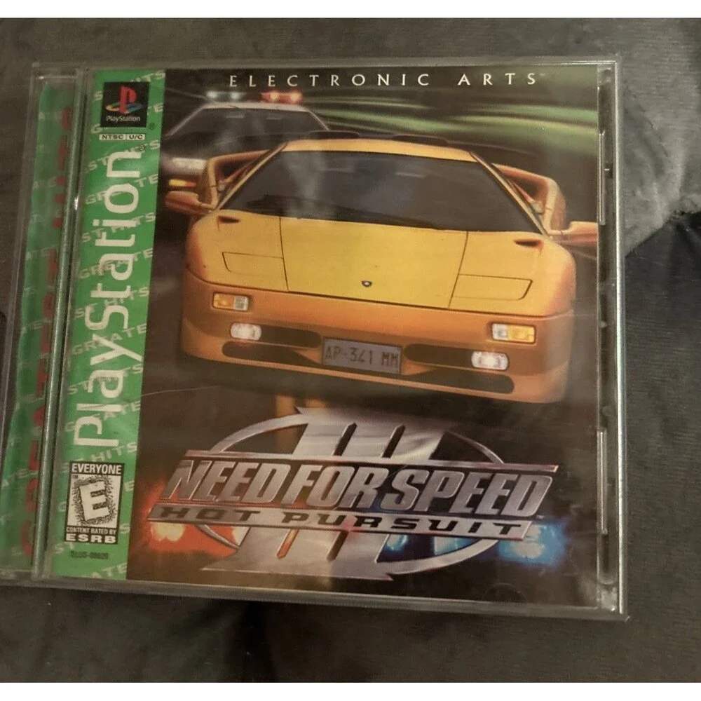 Need for Speed III: Hot Pursuit (Sony PlayStation, 1998, PS1) Electronic Arts